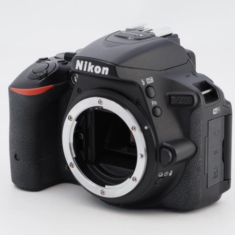 Nikon　デジタル一眼レフカメラ　D5500　タッチパネル　2416万画素　ブラック　3.2型液晶　ボディー　D5500BK