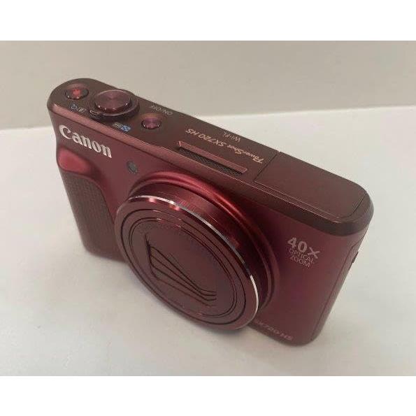 Canon デジタルカメラ PowerShot SX720 HS レッド 光学40倍