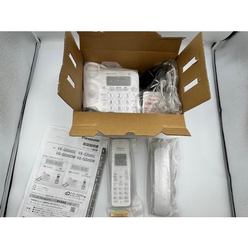 パナソニック RU・RU・RU デジタルコードレス電話機 子機1台付き 迷惑電話対策機能搭載 ホワイト VE-GD25DL-W｜kagayaki-shops4｜02