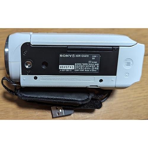ソニー(SONY) ビデオカメラ Handycam HDR-CX470 ホワイト 内蔵メモリー32GB 光学ズーム30倍 HDR-CX470 W｜kagayaki-shops4｜03