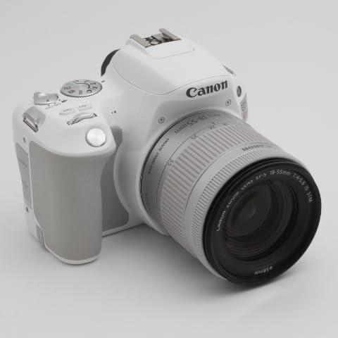Canon　デジタル一眼レフカメラ　EOS　Kiss　レンズキット　ホワイト　EF-S18-55　X9　F4　STM付属　KISSX9WH-1855F