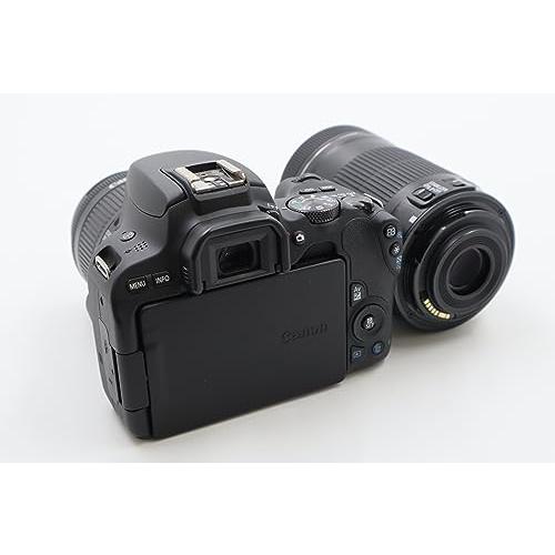 Canon　デジタル一眼レフカメラ　EOS　Kiss　X9　ブラック　ダブルズームキット　EF-S18-55mm　EF-S55-250mm付属　EOS