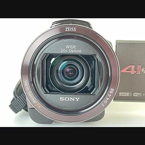 ソニー　4K　ビデオカメラ　Handycam　FDR-AX45(2018年モデル)　ブロンズブラウン　内蔵メモリー64GB
