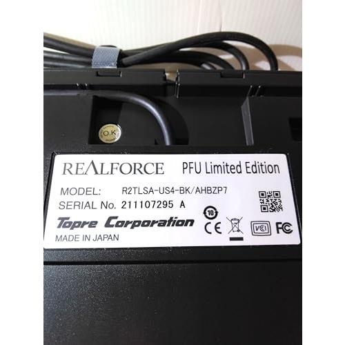 東プレ REALFORCE R2 テンキーレス「PFU Limited Edition」英語配列 (ブラック) PZ-R2TLSA-US4-BK｜kagayaki-shops4｜06