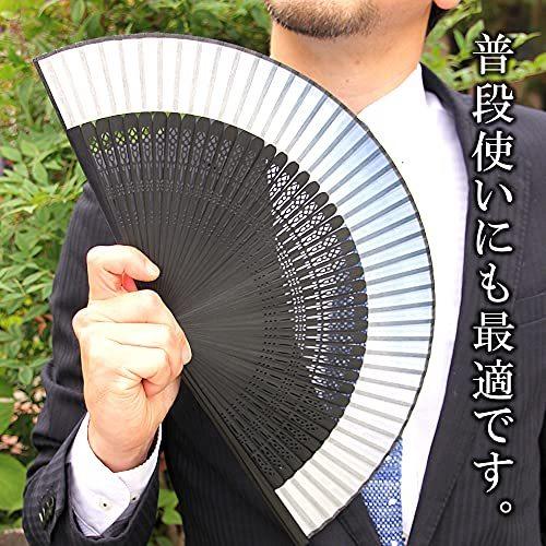 円高還元 父の日 デザイン桐箱 ラッピング付き 紺 短地 桐箱デザイン３ 扇子 プレゼント 男性 お父さん 扇子 うちわ Www La Motos Com