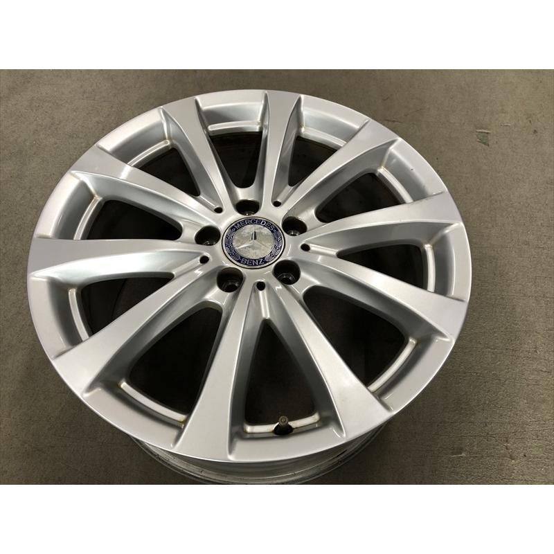 ベンツSクラス スタッドレスタイヤ純正アルミホイル