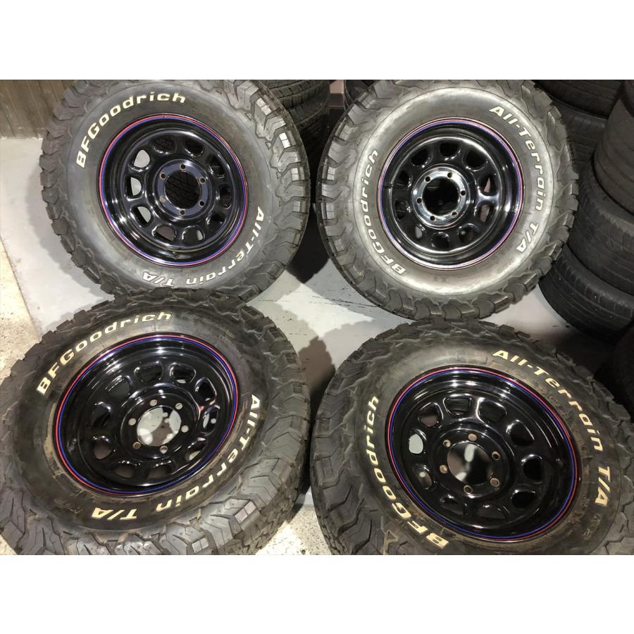 中古ホイール】デイトナ 16インチ＆275/70R16 BF GOODRICH ホワイト