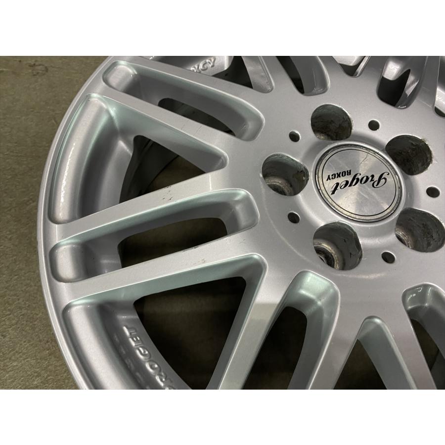 中古ホイールPROGET ROXCY 15インチ プリウス ウィッシュ カローラ 