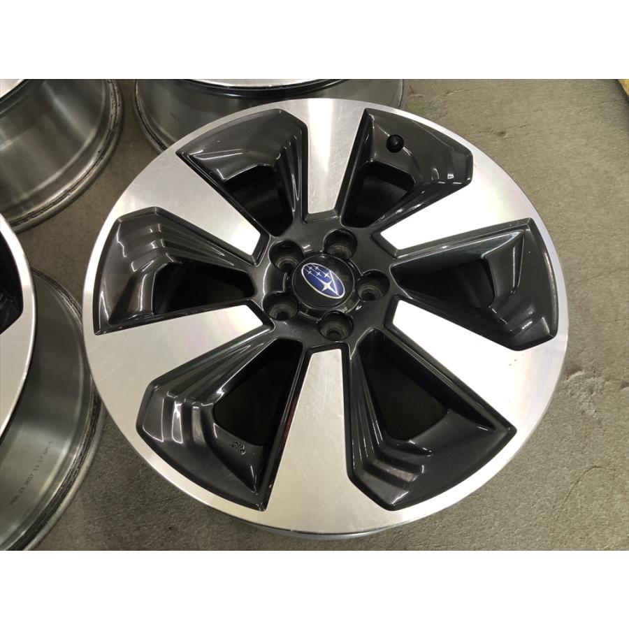 中古ホイール】スバル フォレスター SJ系 純正 スタッドレスタイヤ用
