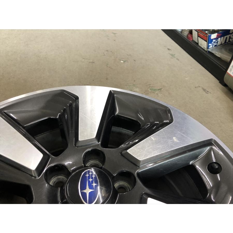 中古ホイール】スバル フォレスター SJ系 純正 スタッドレスタイヤ用 