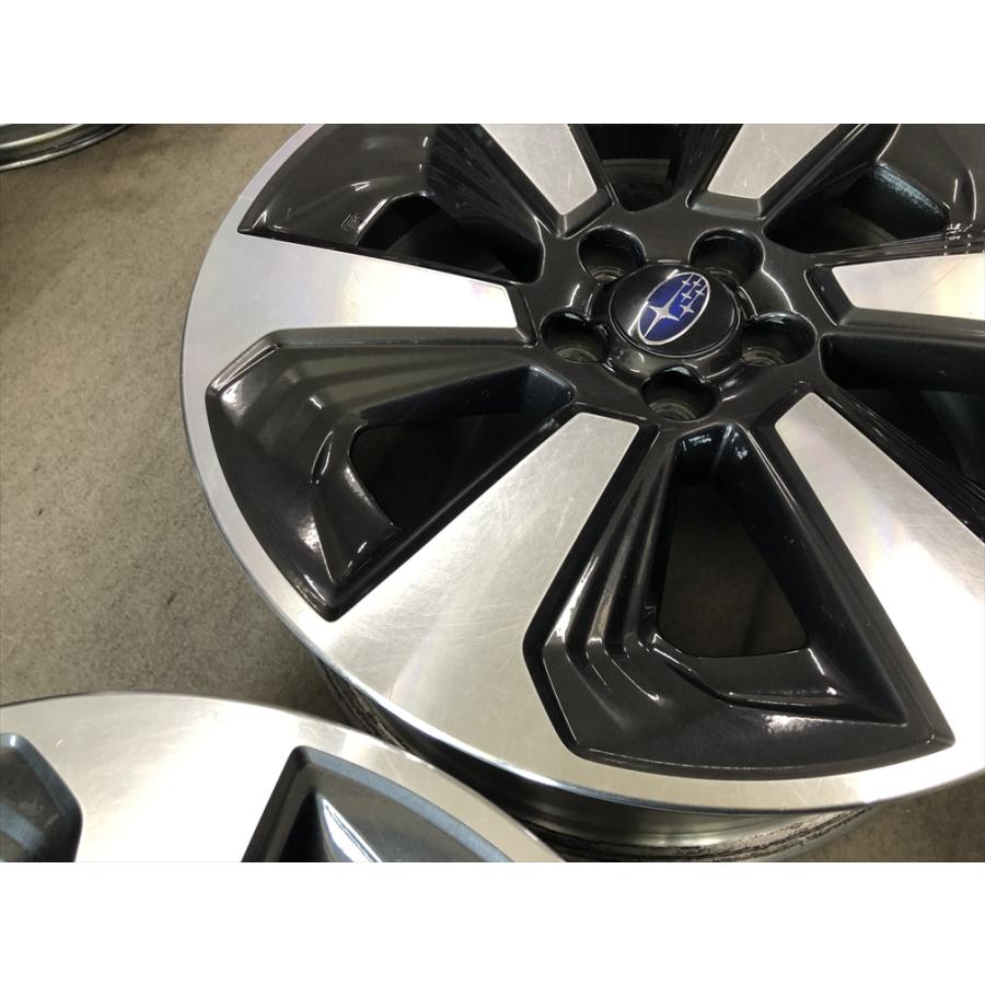 中古ホイール】スバル フォレスター SJ系 純正 スタッドレスタイヤ用 