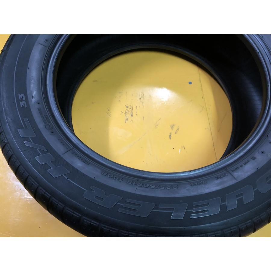 DUELER 【中古タイヤ】225/60R18 ブリヂストン H/L33 8分山×1本 