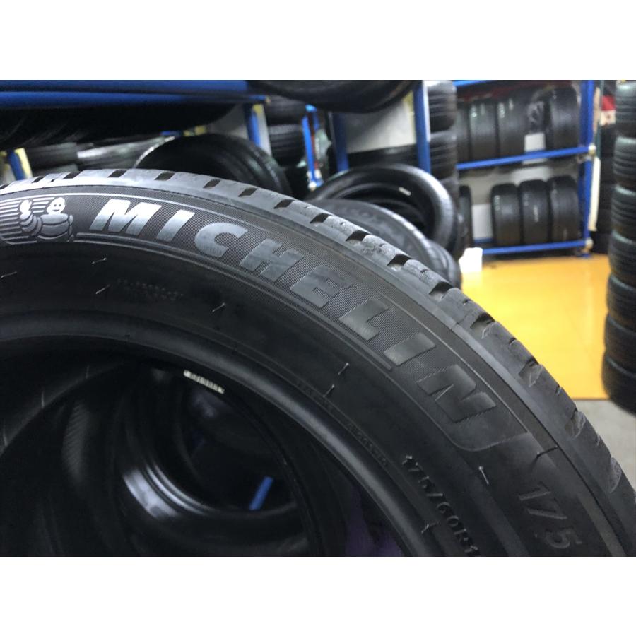 N-0470【中古タイヤ】175/60R16 MICHELIN ENERGY SAVER4 8分山×1本 