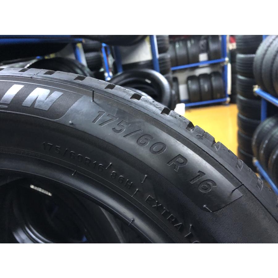 N-0470【中古タイヤ】175/60R16 MICHELIN ENERGY SAVER4 8分山×1本 