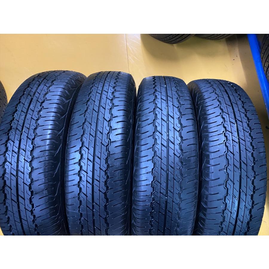 N-0713【新車外し】195/80R15 98S DUNLOP GRANDTREK AT20 9.9分山×4本 