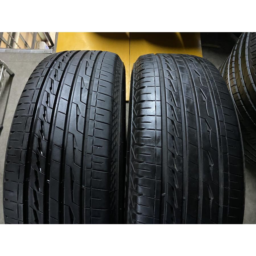 N-0748【中古タイヤ】225/60R18 ブリヂストン ALENZA LX100 8分山×2本