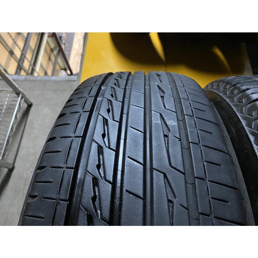 N-0748【中古タイヤ】225/60R18 ブリヂストン ALENZA LX100 8分山×2本