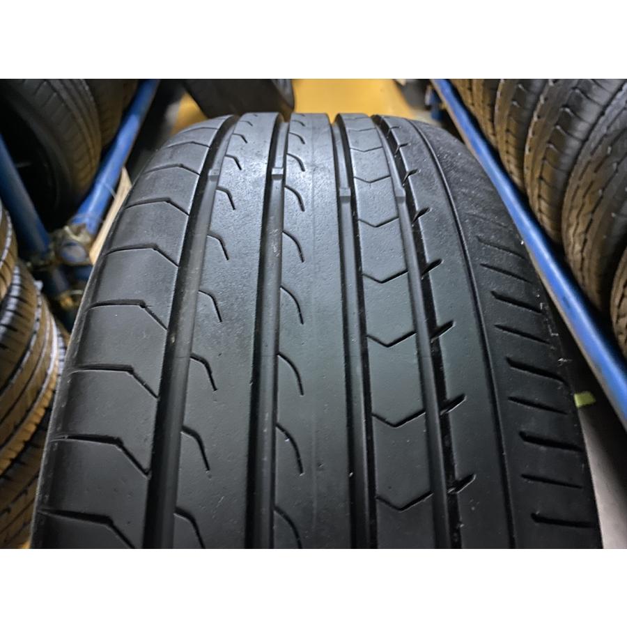 N-0846【中古タイヤ】225/55R18 YOKOHAMA BlUEarth RV-03 8分山×1本 