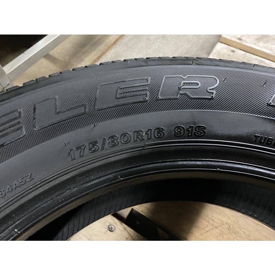 DUELER N-0879【中古タイヤ】175/80R16 ブリジストン H/T 684II 8分山 