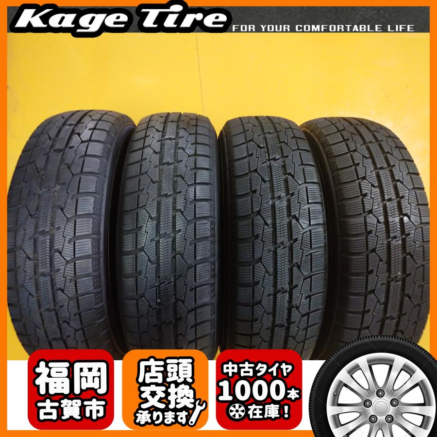 N-0922【中古スタッドレスタイヤ】175/65R14 TOYO OBSERVE GARIT GIZ 8 