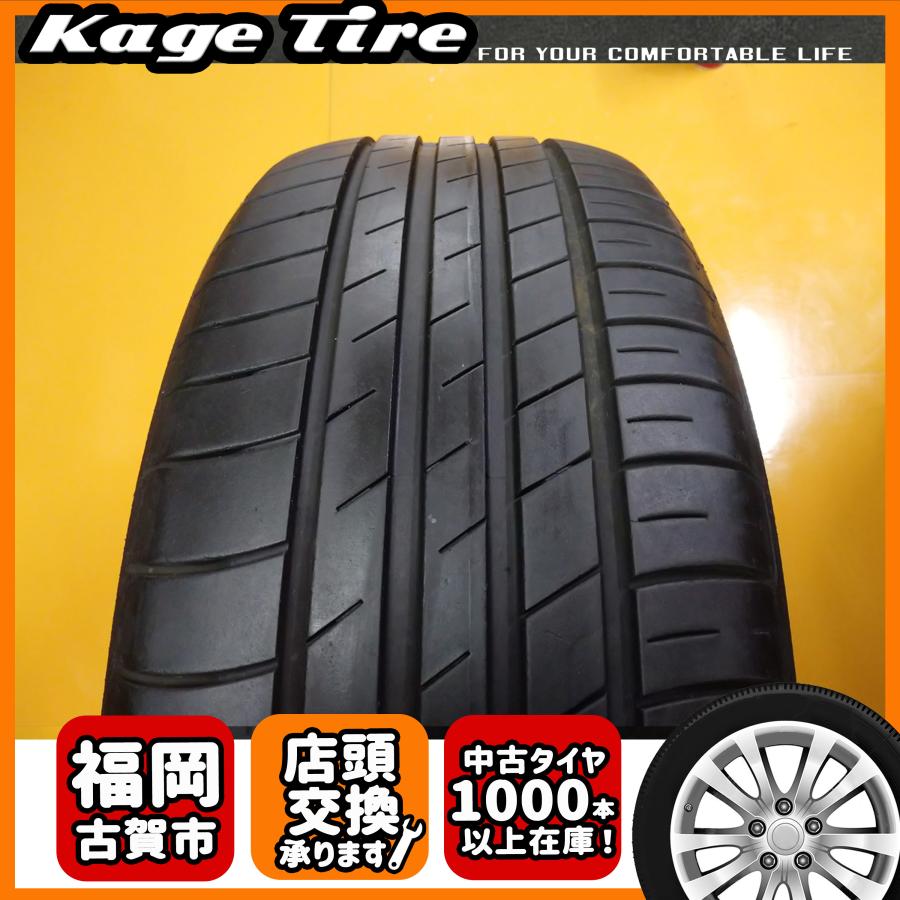 N-0978【中古タイヤ】225/55R17 GOODYEAR Efficient Grip Performance 
