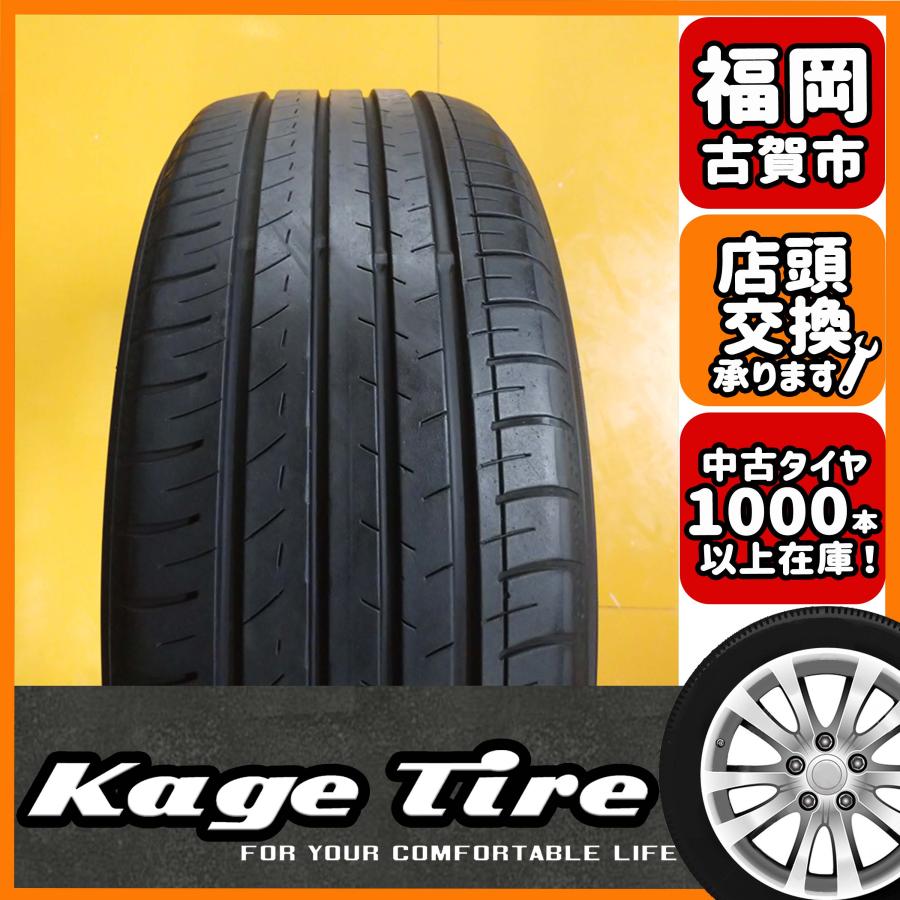 N-1001【中古タイヤ】225/45R18 95W YOKOHAMA BluEarth GT AE51 7分山 