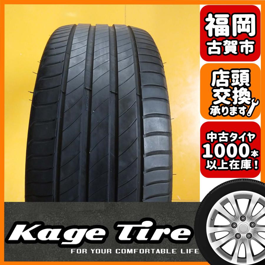 N-1004【中古タイヤ】225/40R18 MICHELIN PRIMACY4 8分山×1本 【福岡 