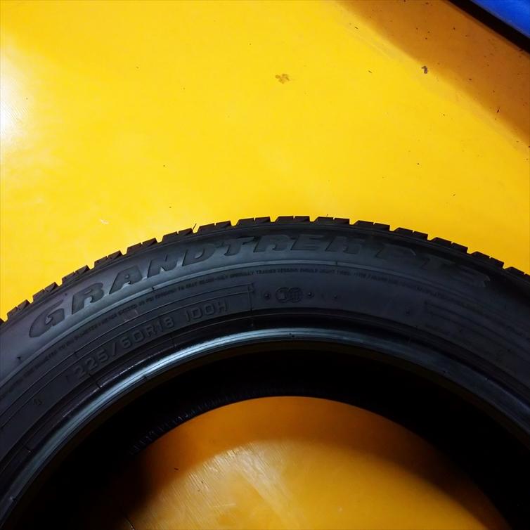 グラントレック PT3 N-1026【中古タイヤ】225/60R18 DUNLOP GRANDTREK 