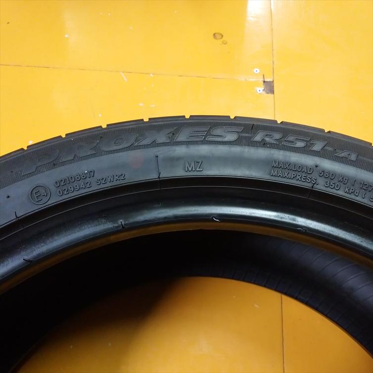 PROXES N-1047【中古タイヤ】215/45R18 TOYO R51A 8分山×2本 SAI