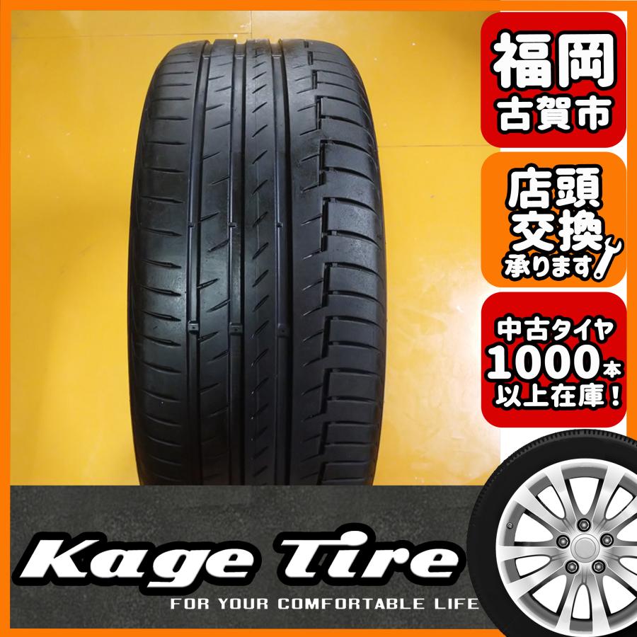 N-1111【中古タイヤ】245/45R20 コンチネンタル PremiumContact6 7〜8 