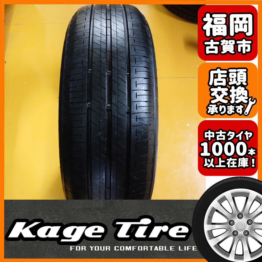 N-1165【中古タイヤ】195/60R17 ブリヂストン ECOPIA ENLITEN 9.5分山 