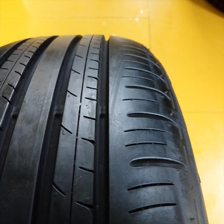 N-1178【中古タイヤ】205/55R17 DUNLOP ENASAVE EC300+ 9分山×1本