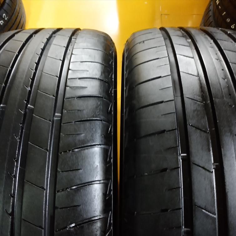 N-1222【中古タイヤ】215/55R18 ブリヂストン TURANZA T005A 8~9分山×2
