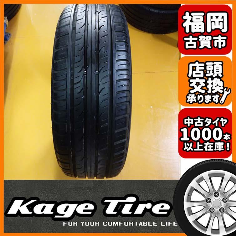 N-1261【中古タイヤ】235/55R19 DUNLOP GRANDTREK PT3 9分山×1本 