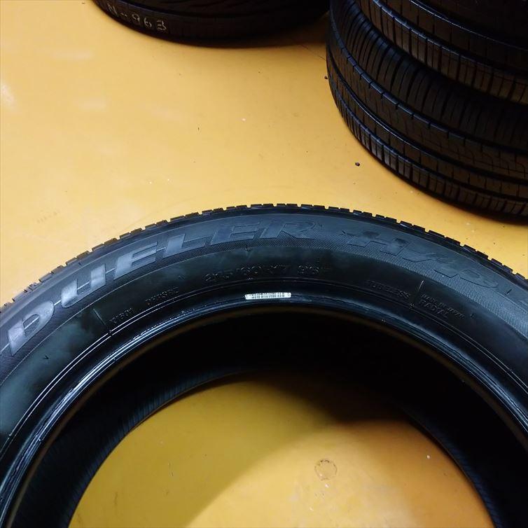 215 60 R17 ブリヂストン デューラーH/P SPORT 4本セット CH-R エスティマ等に DUELER N-1353【中古タイヤ】215/60R17 ブリヂストン H/P SPORT 8分山