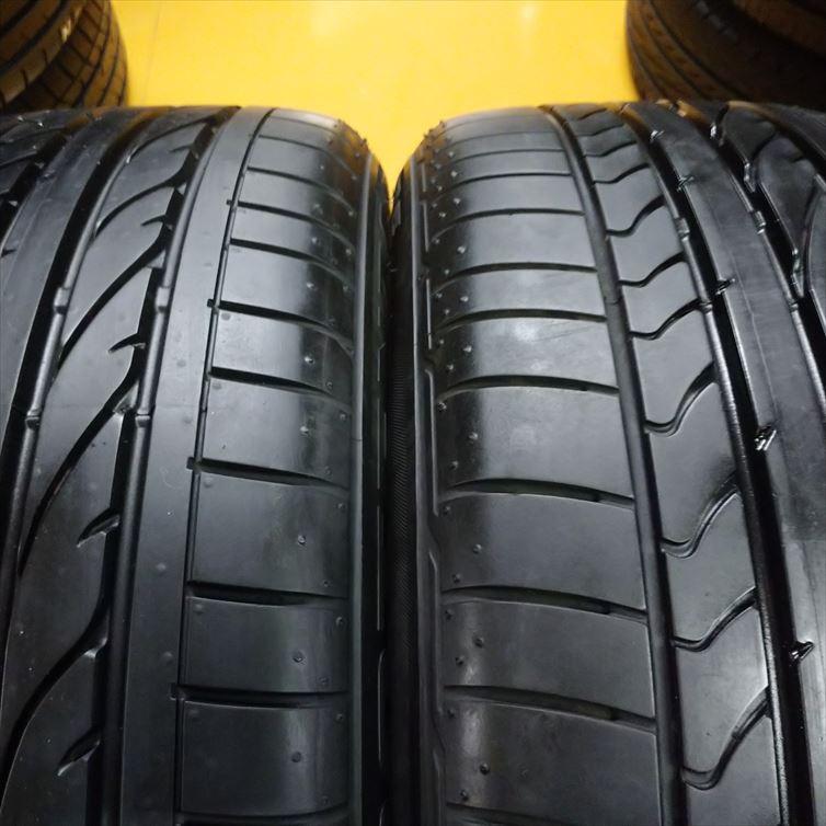 ブリヂストンPOTENZA 225/50R18 RE050A 4本セット タイヤ代工賃全部込み! 225/50R18 ブリヂストン.POTENZA.RE050A 中古