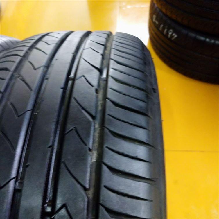 N-1390【中古タイヤ】205/55R16 TOYO SD-7 8分山×2本 86 BRZなど【福岡