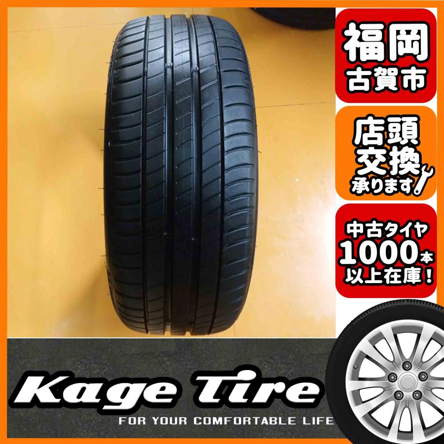 N-1440【中古タイヤ】205/45R17 MICHELIN PRIMACY3 8分山×1本 ルノー 
