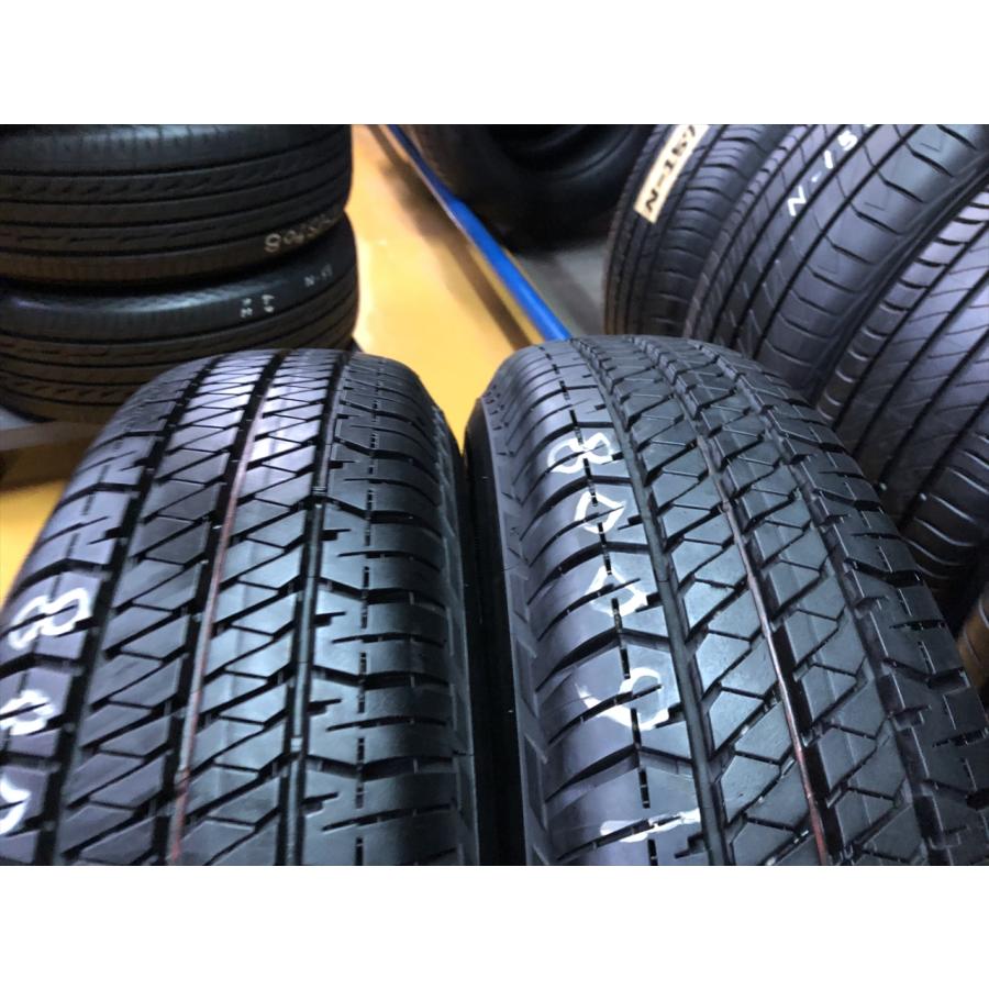 DUELER N-16008【中古タイヤ】175/80R16 H/T 684II 9.5分山×2本