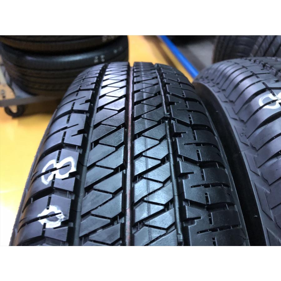 中古タイヤ2本セット！175/80R16 BS デューラーH/T684Ⅱ ② DUELER N-16008【中古タイヤ】175/80R16 H/T 684II 9.5分山×2本
