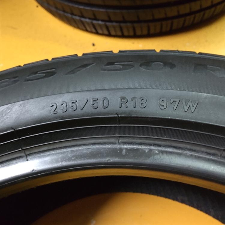 PIRELLI（ピレリ） N-1627【中古タイヤ】235/50R18 PIRELLI CintuRato 