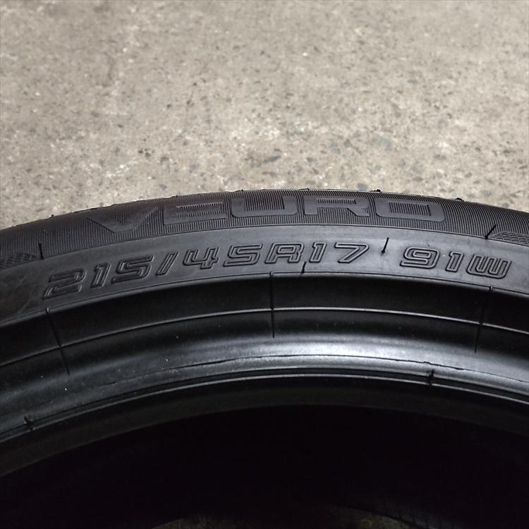 VEURO N-1835【中古タイヤ】215/45R17 DUNLOP VE304 8分山×1本