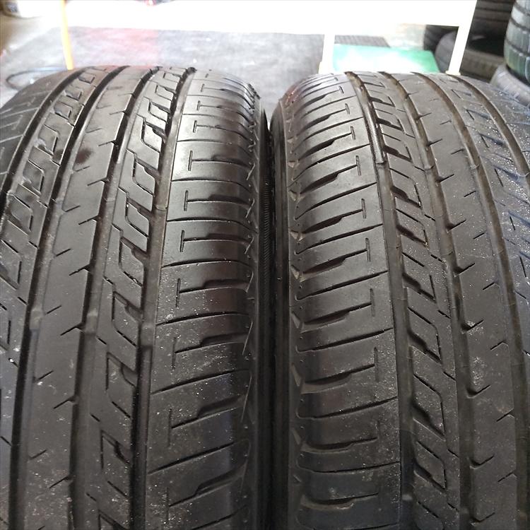 N-1880【中古タイヤ】195/55R16 SEIBERLING SL201 8分山×2本 MINI 
