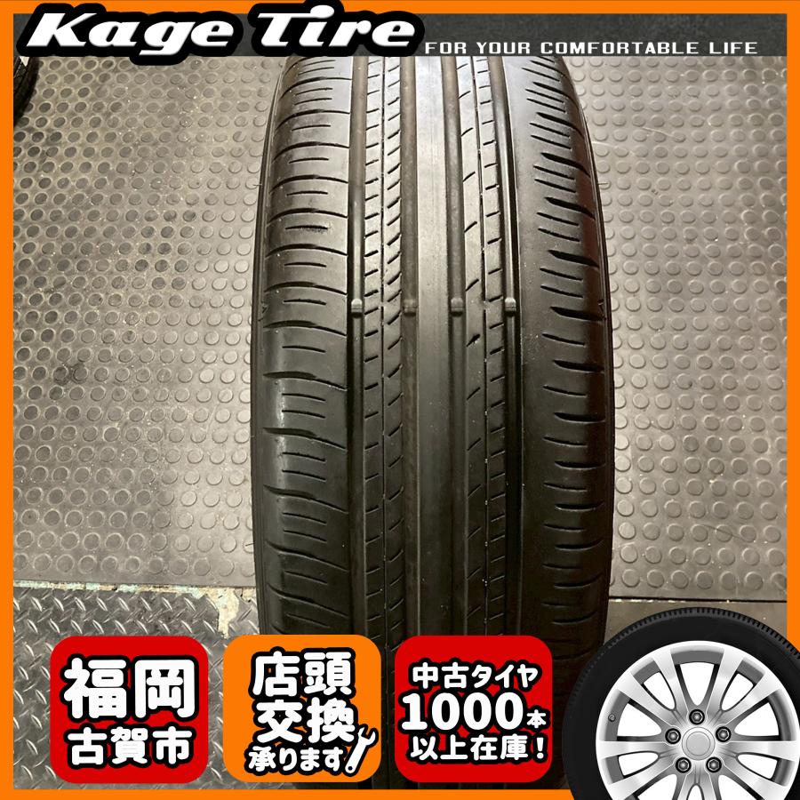 225/60R18 ダウンロップサマータイヤ4本セット 7部山ハリアーなど