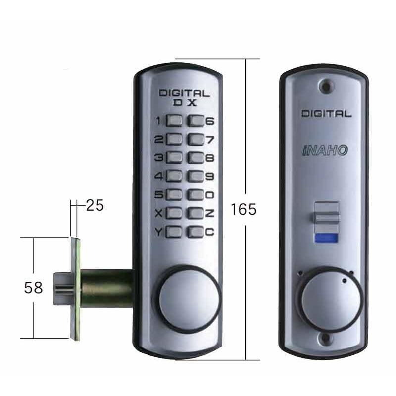 補助錠 玄関 暗証番号 自動施錠 デジタルロック FUKI iNAHO フキ