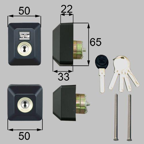 TOSTEM(トステム) 玄関ドア グランザ グランザＥＸ 交換用シリンダー ユーシン・ショウワWXシリンダー  2個同一キー 刻印：ＱＤＤ835 ＱＤＤ688 ＱＤＣ19｜kagiproshop｜03