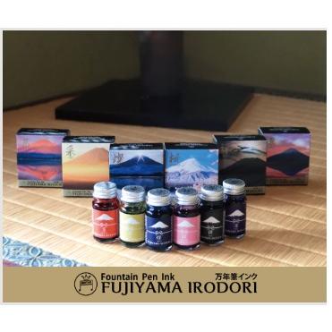 寺西化学工業 万年筆 インク 富士山 IRODORI 6色セット : かぎり屋
