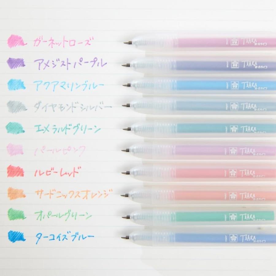 ボールサイン 限定品 サクラクレパス 水性ボールペン ティアラ ボールサイン 限定品 サクラクレパス 水性ボールペン ティアラ