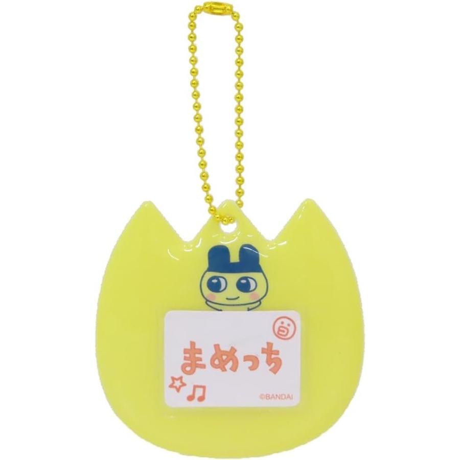 カミオジャパン たまごっち ネームバッジ キーホルダー まめっち 安全