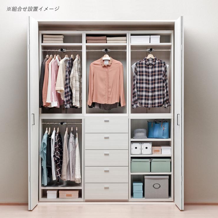 クローゼット ハンガーラック クローゼットハンガー ワードローブ 完成